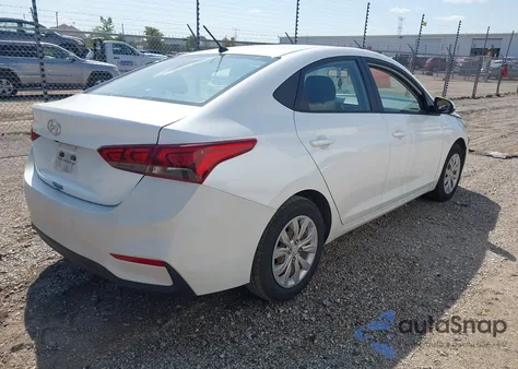 2020 Hyundai Accent Se из США, поврежденный, VIN 3KPC24A6XLE103780